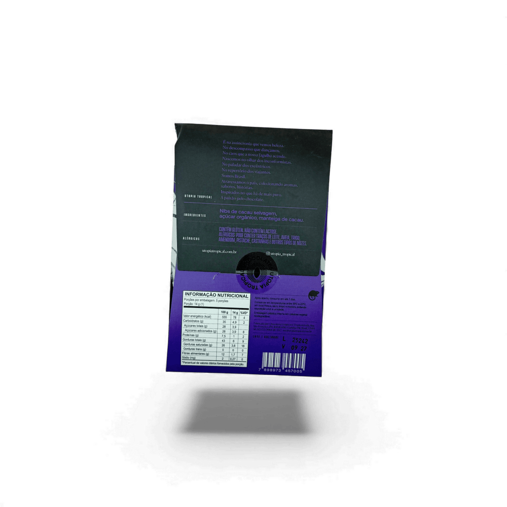 Brésil, Cacao Sauvage Rio Tocantins 72% - Chocolats du Monde