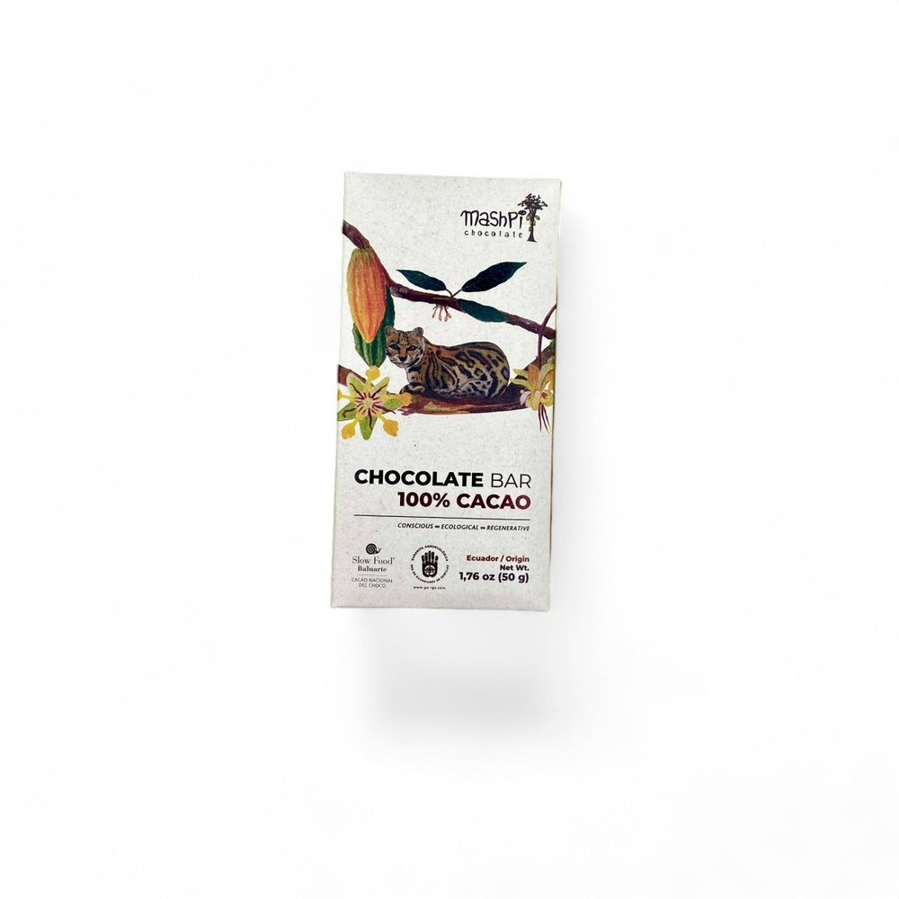 Equateur, Chocolat Noir 100% - Chocolats du Monde