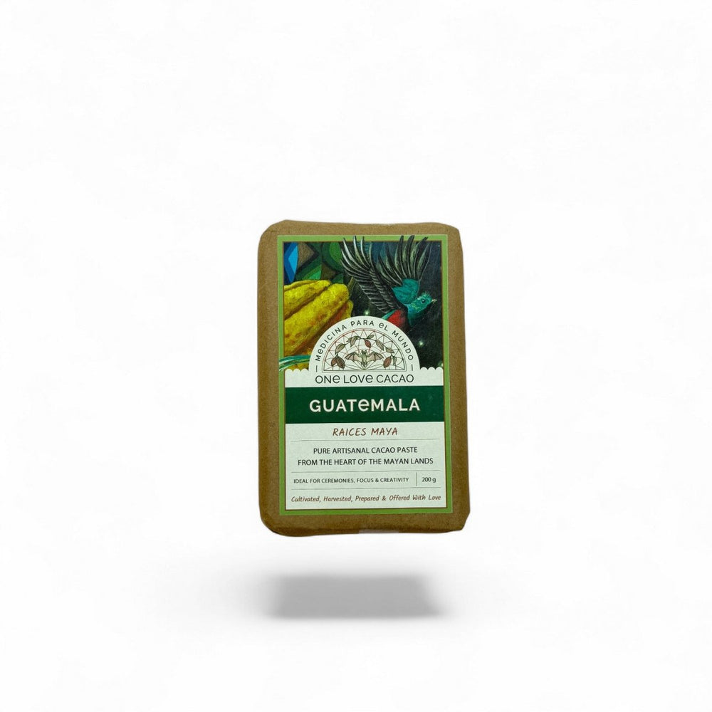 Guatemala, cacao de cérémonie Raíces Maya 100% (Criollo, 200g) - Chocolats du Monde