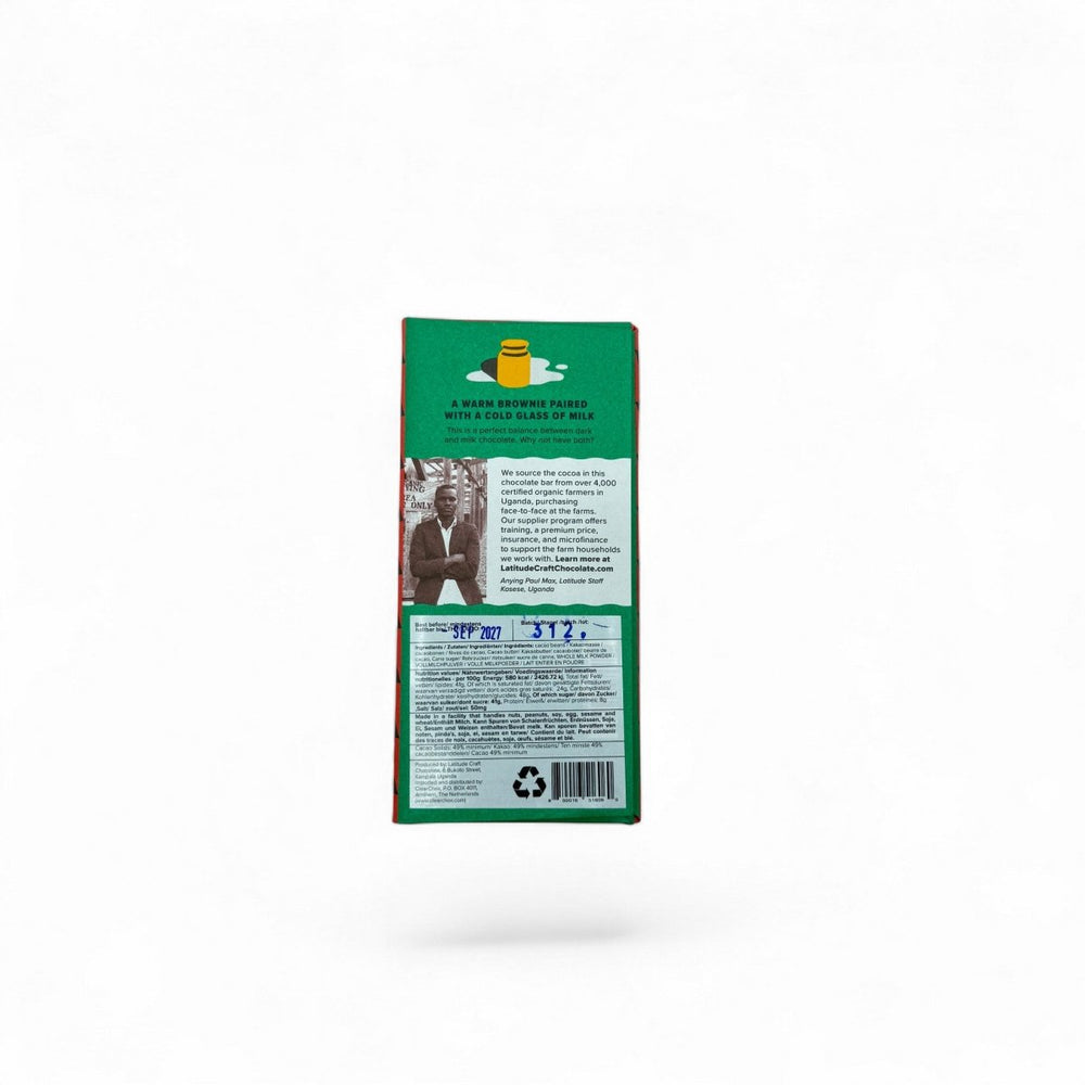 Ouganda, Dark milk 49% - Chocolats du Monde