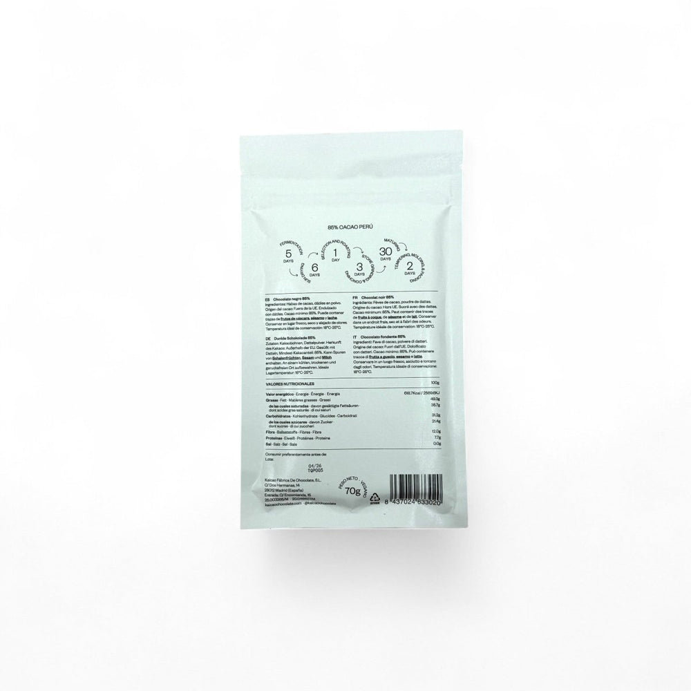 Peru, Gran Blanco 85% - Chocolats du Monde