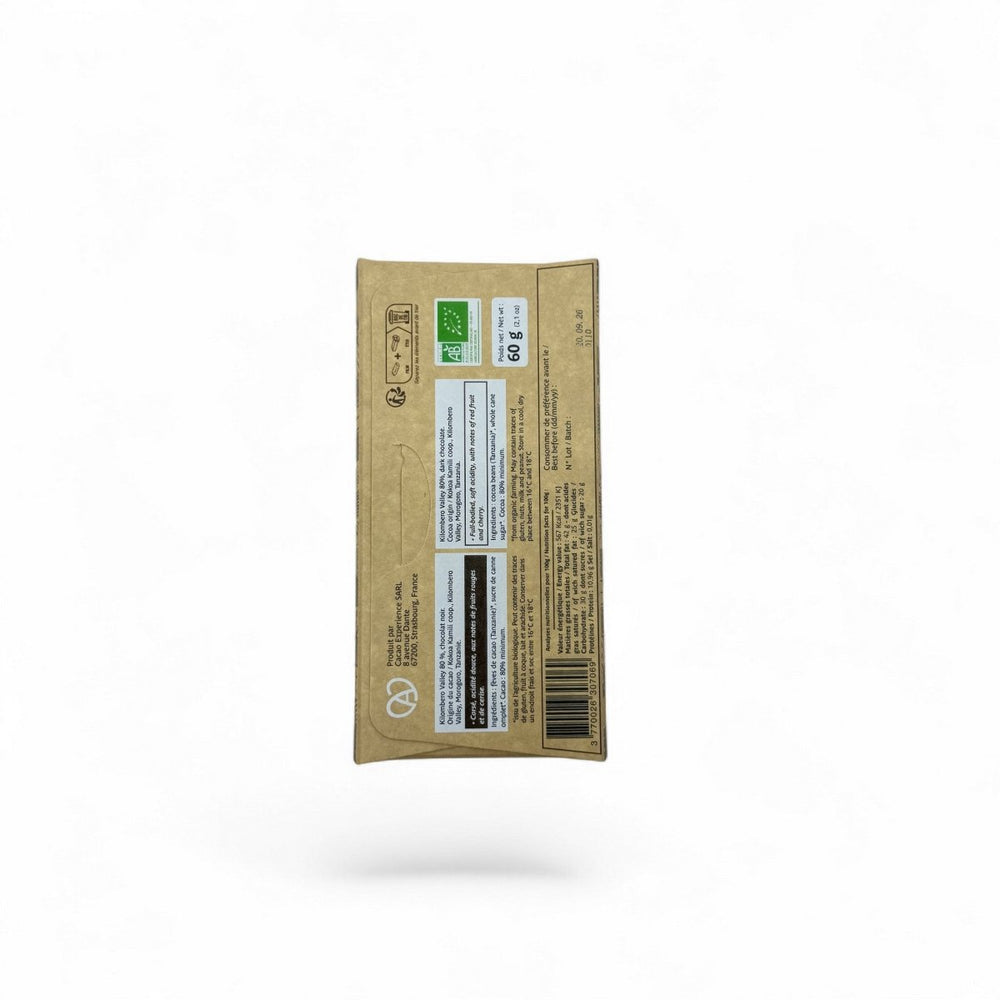 Tanzanie, Kilombero Valley 80% - Chocolats du Monde