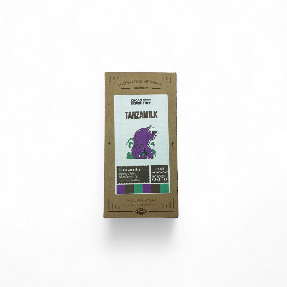 Tanzanie, Tanzamilk 55% - Chocolats du Monde