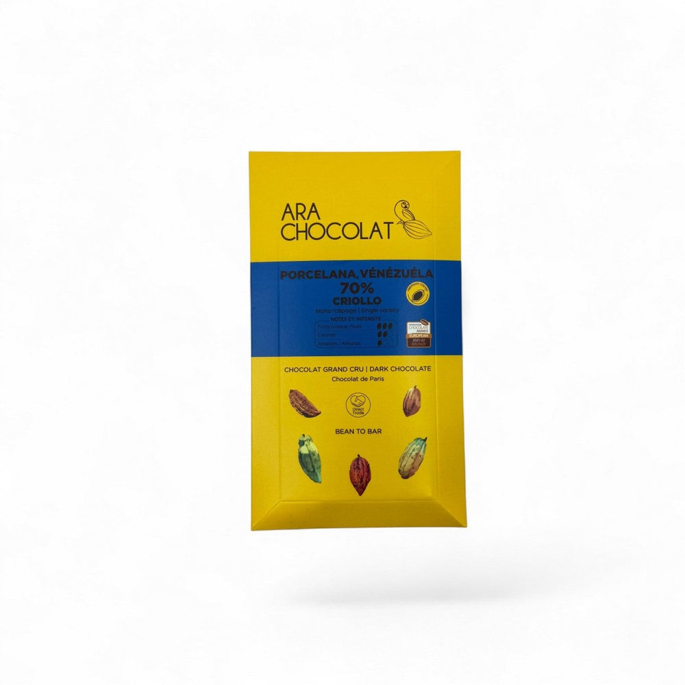 Venezuela, Porcélana 70% - Chocolats du Monde